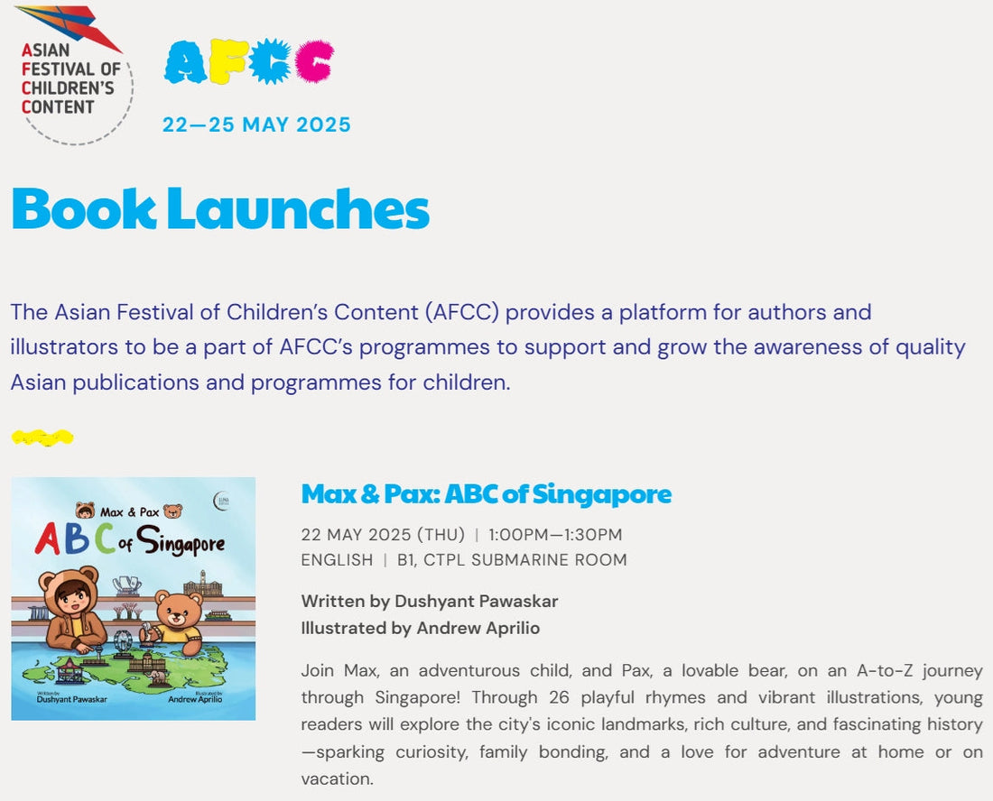 Max & Pax is Launching at the Asian Festival of Children's Content 2025